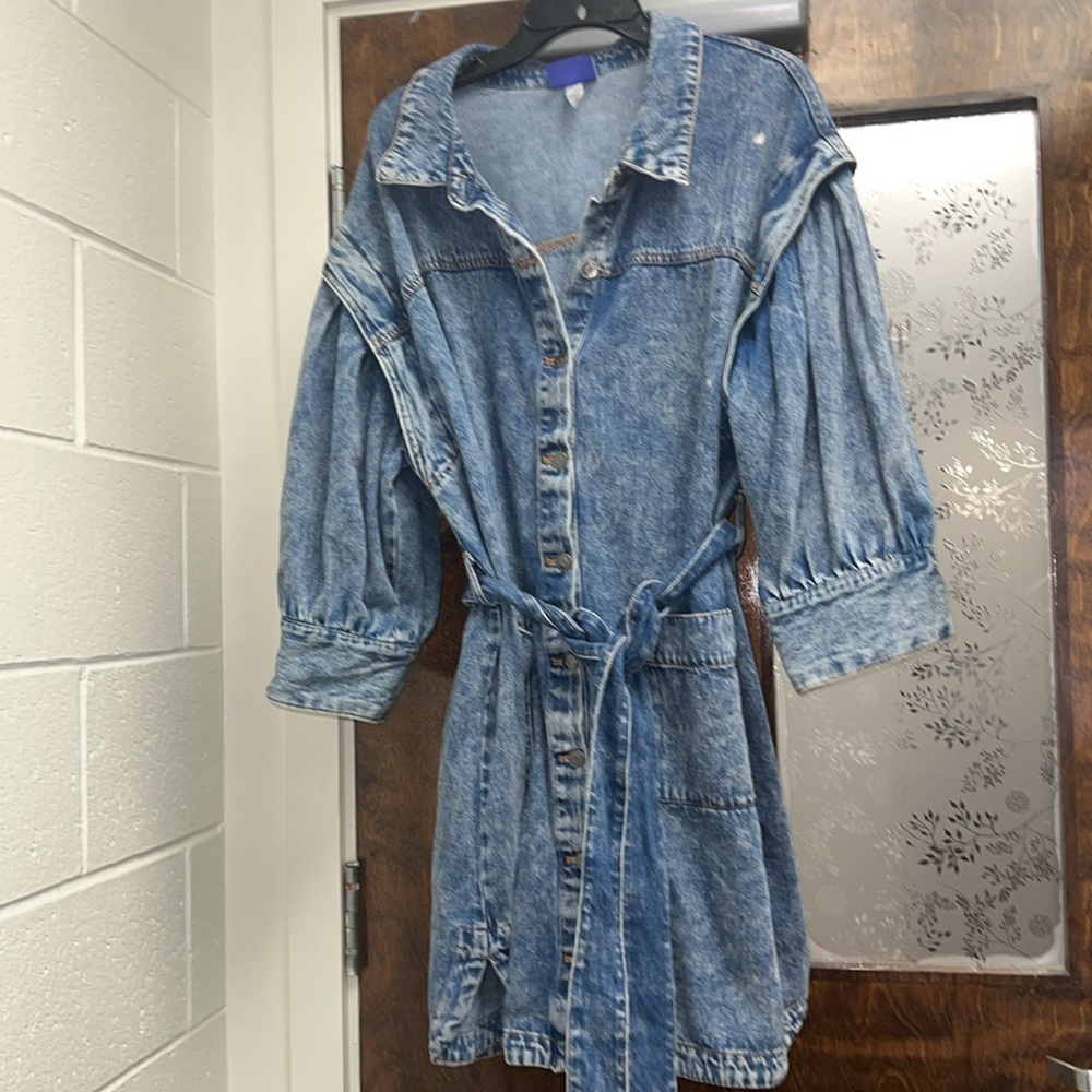 FUTURE COLLECTIVE X TARGET DENIM DRESS SIZE 16/18W